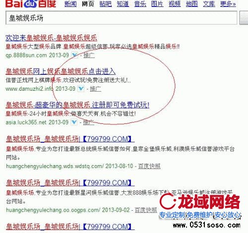 网站被泛解析后的结果